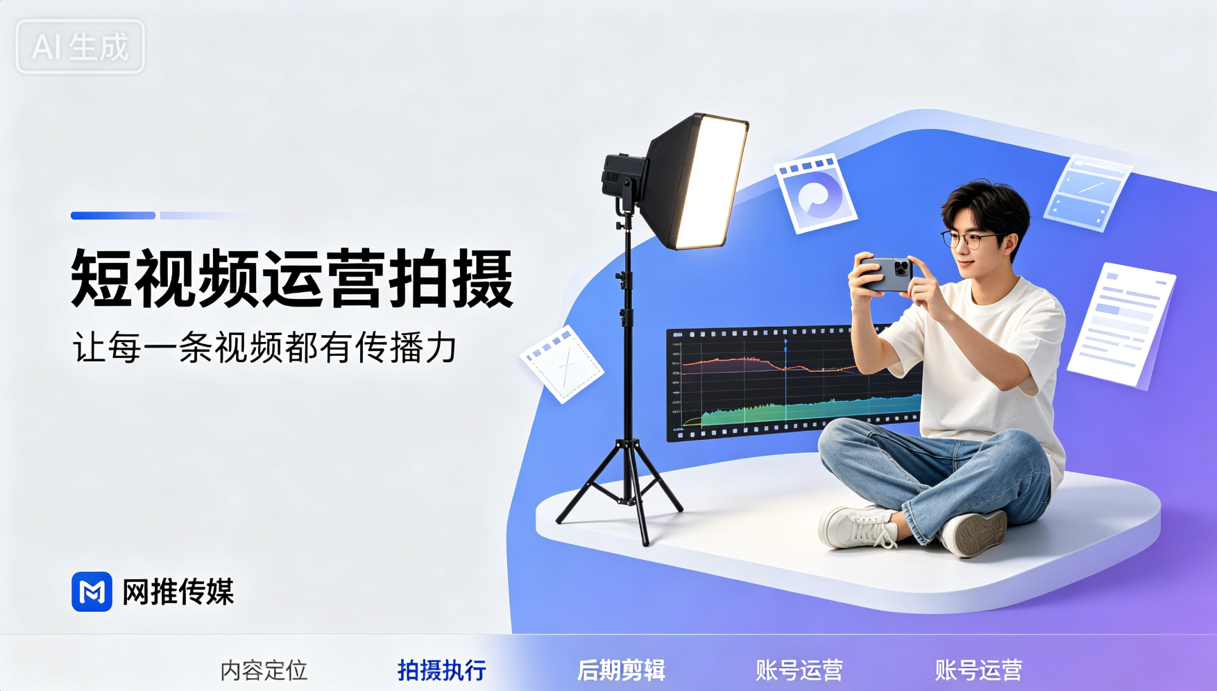 丹东短视频运营团队工作场景展示